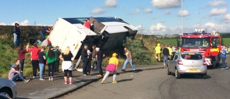 Glasgow Rangers: Un fan a murit intr-un accident de autocar, alti 18 au fost raniti
